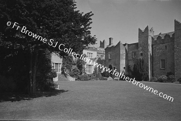 HOWTH CASTLE FROM GARDEN S E